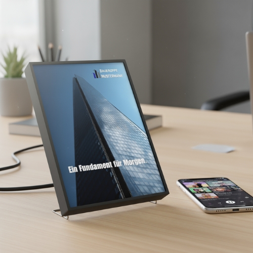 soundpicture mini on office desk mockup